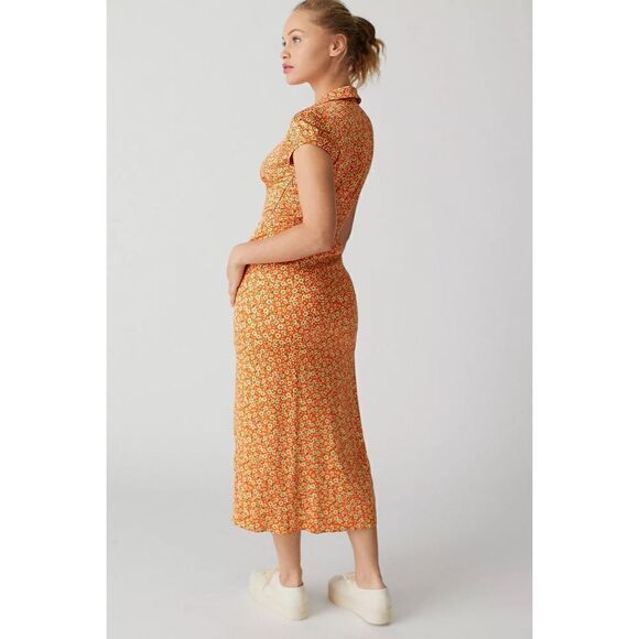 Urban Outfitters - Orange Chantelle Collared Midi
Dress size S - Picture 8 of 10